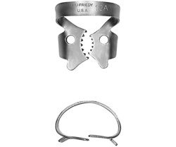 Kofferdam-Klammern Satin Steel