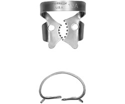 Kofferdam-Klammern Satin Steel