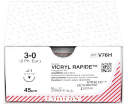 Vicryl rapide ungefärbt geflochten