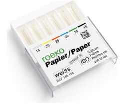 Roeko Papierspitzen weiß < 25 mm