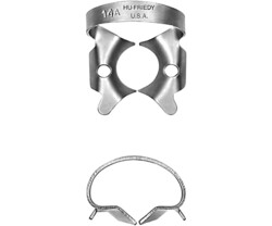 Kofferdam-Klammer-Brett